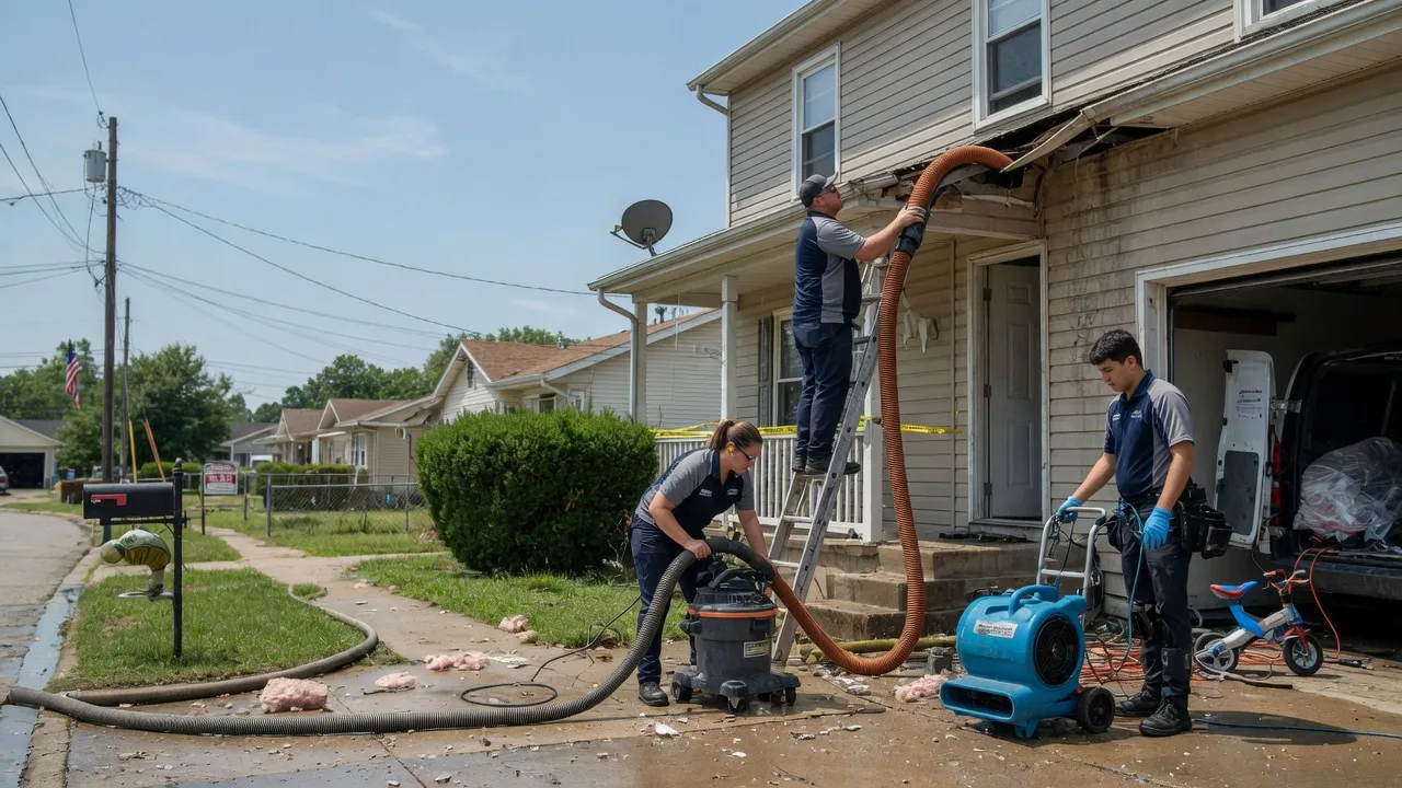 Water Damage Restoration in Brownstown, IN near me